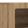 vidaXL Servírovacia skriňa ELST Remeselný dub 80,5 x 35 x 59 cm