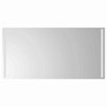 vidaXL Zrkadlo do kúpeľne s LED Priehľadná 100 x 60 cm tvrdené sklo