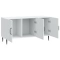 vidaXL TV skrinka Biela 99 x 34,5 x 50 cm Kompozitné drevo