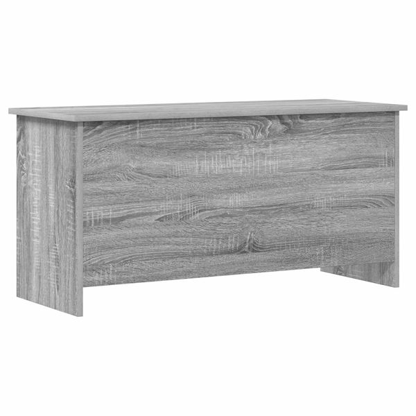 vidaXL Úložná truhlica Sivý Sonoma 100 x 40 x 50 cm Kompozitné drevo