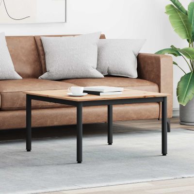vidaXL Konferenčný stolík Prírodná 80 x 80 x 45 cm