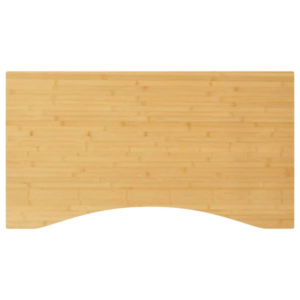 vidaXL Doska stola 110x60x4 cm, bambus