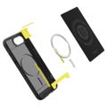 Puzdro Spigen Rugged Armor Mag MagSafe pre iPhone 16E matná čierna