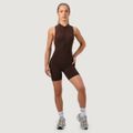 Dámsky overal Zip-Up NEO Mocha - GymBeam, veľkosť M