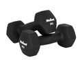 Posilňovacie činky 2x5kg, REBEL ACTIVE RBA-2330-5, neoprén HEX Posilovací činky 2x5kg, REBEL ACTIVE RBA-2330-5, neopren HEX
