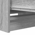 vidaXL Komoda sivý dub sonoma 37,5x35x99 cm spracované drevo