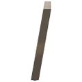 vidaXL Nohy k jedálenskému stolu v tvare U, 2 ks, prírodná oceľ, 80 x (72-73) cm, oceľ