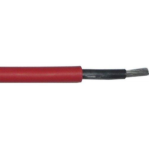Solárny kábel FVE H1Z2Z2-K, 1500V, 6mm2, červený 100m Solárny kabel FVE H1Z2Z2-K, 1500V,  6mm2, červený 100m