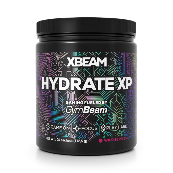 XBEAM Hydrate XP - GymBeam, jahoda kiwi