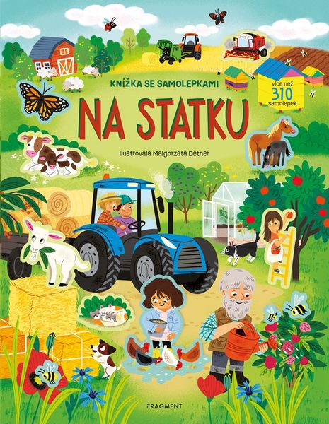 Knížka se samolepkami - Na statku
