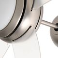 vidaXL Stropný ventilátor s osvetlením a diaľkovým ovládaním Ø 110 cm