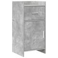 vidaXL Servírovacia skriňa Betónovo sivá 40 x 36 x 80 cm