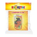 Lampión Halloween veselé tekvica 15 cm