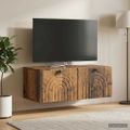 vidaXL Nástenná TV skrinka Nástenný Staré drevo 78,5 x 41 x 30 cm