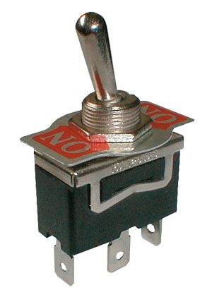 Prepínač páčkový  2pol./3pin ON-ON  250V/10A