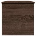 vidaXL Úložný box hnedý dub 90x35x35 cm kompozitné drevo