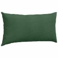 vidaXL Vankúše na pohovku 2 pcs Tmavozelená 80 x 40 cm