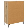 vidaXL Servírovacia skriňa Remeselný dub 69,5 x 34 x 90 cm