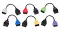 Kompletná sada OBD-II redukcií FiatECUScan pre osobné autá MECHANIC CABLE SET 3, 6ks SIXTOL