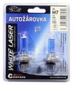 Žiarovka 12V H7 55W PX26d BIELY LASER blister 2ks