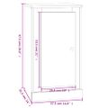 vidaXL Komody 2 ks lesklé biele 37,5x35,5x67,5 cm kompozitné drevo