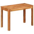 vidaXL Jedálenský stôl 110x55x76 cm akáciový masív