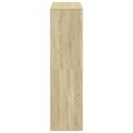 vidaXL Deliaca stena dub sonoma 100x33x125,5 cm kompozitné drevo