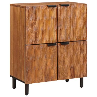 vidaXL Servírovacia skriňa Drevité hnedé dokončenie 60 x 33 x 75 cm