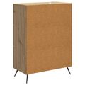 vidaXL Servírovacia skriňa Dub artisan 66 x 34,5 x 90 cm
