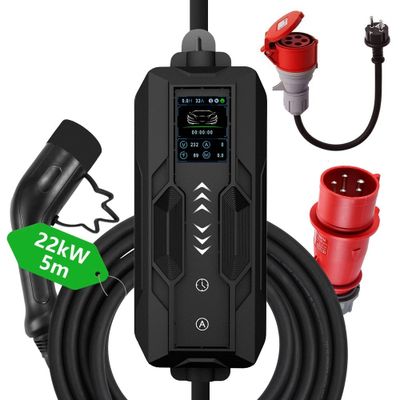 Cestovná nabíjacia stanica IMMAX NSE002 EV/PHEV AC typ 2 22kW