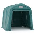 vidaXL Garážový stan zelený 1,6x2,4 m PVC