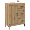 vidaXL Servírovacia skriňa dub artisan 69.5 x 34 x 90 cm