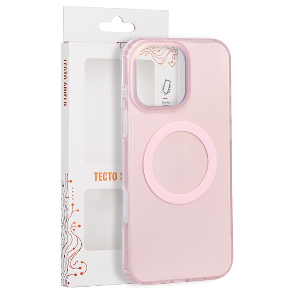 Puzdro Tecto Shield Mistiq Mag pre iPhone 16 Pro Max 6,9" ružové