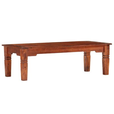 vidaXL Konferenčný stolík 110x50x35 cm masívne akáciové drevo