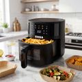 TESLA AirCook Q45 Pro - multifunkčná digitálna horúcovzdušná fritéza - rozbalené