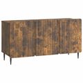 vidaXL TV skrinka 99 x 34,5 x 52 cm Dymový dub Kompozitné drevo
