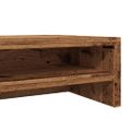 vidaXL Stojan na monitor staré drevo 100x24x13 cm drevotrieska