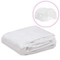 vidaXL Náhradná plachta na skleník (9 m²) 3x3x2 m, priehľadná