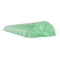 vidaXL Fóliovník s oceľovým rámom zelený 120 m² 16x5x2,3 m