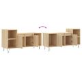 vidaXL TV skrinka dub sonoma 100x35x55 cm spracované drevo