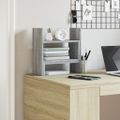 vidaXL Organizér na stôl, sivá sonoma 38,5x17x39 cm, kompozitné drevo