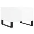 vidaXL Konferenčné stolíky 2 ks lesklé biele 50x46x35 cm cm kom. drevo