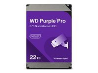 Pevný disk - 22 TB - sledování, chytré video - interní - 3.5" - SATA 6Gb/s - 7200 ot/min. - vyrovnávací paměť: 512 MB
