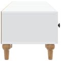 vidaXL TV skrinka Biela 147 x 34,5 x 30 cm Kompozitné drevo