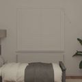 vidaXL Žalúzia Biely 150 x 130 cm 25 mm PVC
