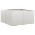 VidaXL kvetináč 80x80x40 cm Nerezová oceľ