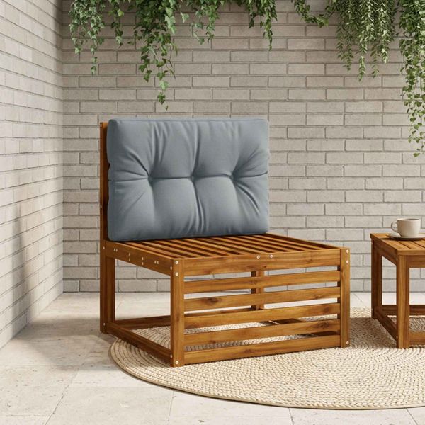 vidaXL Vankúš na paletu VIANEN 100% polyester Modrá 70 x 50 x 12 cm