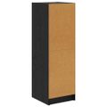 vidaXL Highboard Čierny dub 35 x 37 x 109 cm Kompozitné drevo