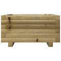 vidaXL Záhradný kvetináč 50x50x26,5 cm impregnovaná borovica