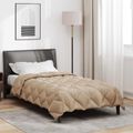 vidaXL Zimný prehoz 155 x 200 cm 450 gsm Mikrovlákno (100% polyester)